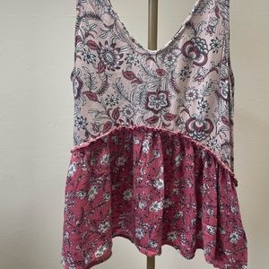 AEROPOSTALE loral Tank Top